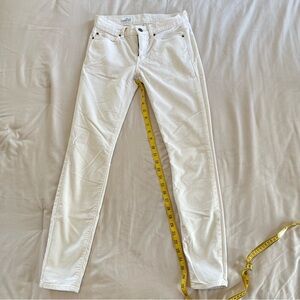 Gap Corduroy White/Ivory Women’s Skinny Jeans